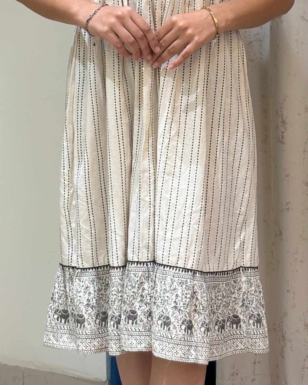 EthniChic Ivory Kurti