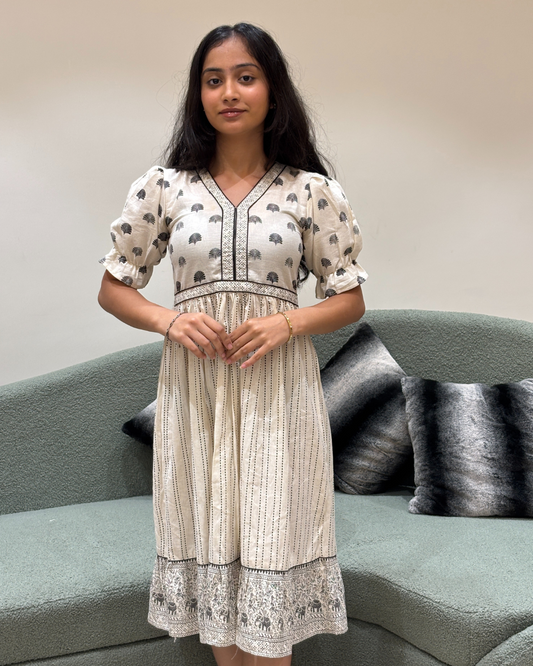 EthniChic Ivory Kurti