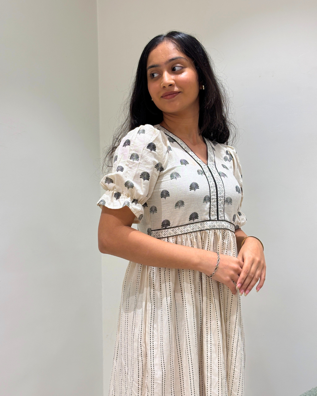 EthniChic Ivory Kurti